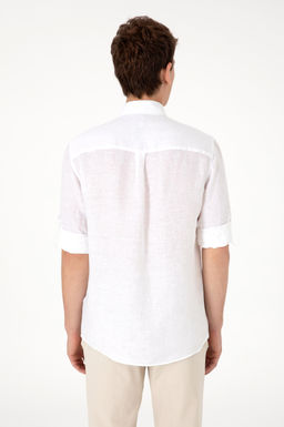 Erkek Beyaz Uzun Kollu G_mlek Sepette S_rpriz _ndirim - U.s. polo assn фото 5