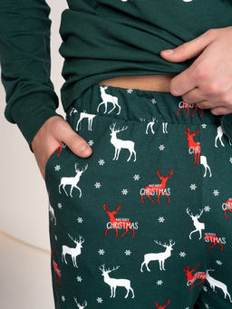 Комплект муж.арт.1211-6,зелено-красный