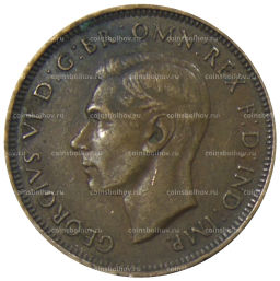 1/2 пенни 1938 года Австралия