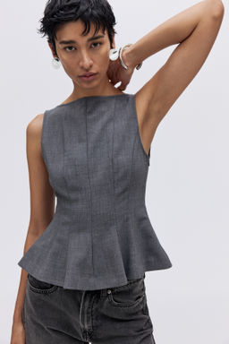 Top con peplum - H&m фото 3