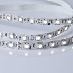 ULS-M25-5050-60LED/m-10mm-IP20-DC12V-14,4W/m-5M-4000K PROFI Гибкая светодиодная лента на самоклеящейся основе. Катушка 5м. в герметичной упаковке. Белый свет(4000К). ТМ Uniel.