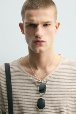 JERSEY RAYAS MEZCLA ALGOD?N / Rayas - Zara фото 5