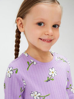 ACOOLA / Джемпер детский для девочек Leiria_ls набивка  фото 3