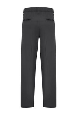 Antrasit Pileli Klasik Baggy Fit Kumas Pantolon TMNSS24PL00024