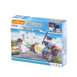 Конструктор Классик Город. Полиция-5 (83 элемента) (в коробке)