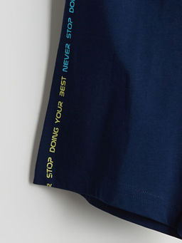 Beli Lastikli Erkek ?ocuk Pijama ?ort