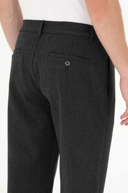 U. S. Polo Assn Мужские брюки из плотной ткани антрацитового цвета - U.s. polo assn фото 7