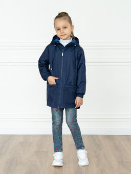 Ветровка синяя