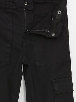 Beli Ayarlanabilir Lastikli K?z ?ocuk Pantolon