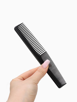 Цена за 3 шт. Расчёска комбинированная, 18×3 (±1) см, чёрная