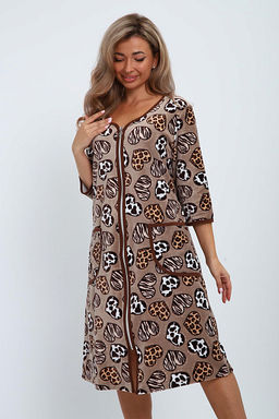 Халат велюровый на молнии (941-6) - Плиона фото 106