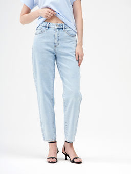 Женские джинсы mom fit с высокой посадкой - Mossmore фото 69