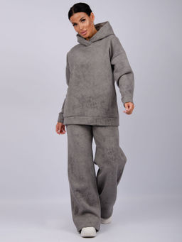 Костюм Винтаж чёрный, футер начес (М) - Малина фото 56