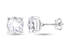 Серьги, горный хрусталь, Италия