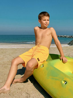 ACOOLA / Шорты купальные детские для мальчиков Bieno оранжевый фото 4