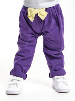 Брюки для девочки UD 3643 сирень