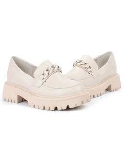 03-5926-2 BEIGE Лоферы женские (натуральная кожа) - Фабричный китай фото 13