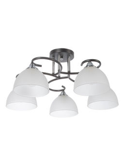 Люстра XA1635/5, 5×60 Вт, E27, цвет чёрный хром