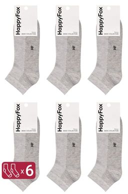 Набор укороченных носков в сетку 6 пар Happy Fox