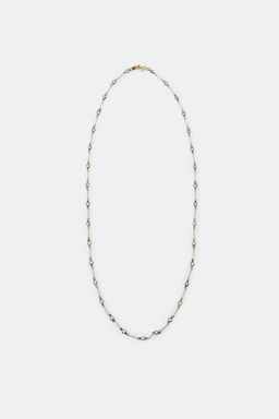 METAL AND CRYSTAL NECKLACE - Zara фото 3