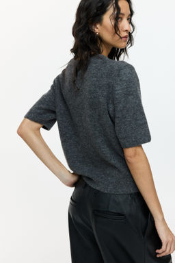 Camiseta en punto fino - H&m фото 5