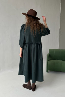 Платье SEPTEMBER104/02/Темно-зеленый