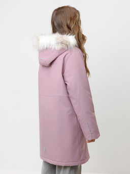 ВК 38107/10 ГР пальто для дев - Crockid фото 5