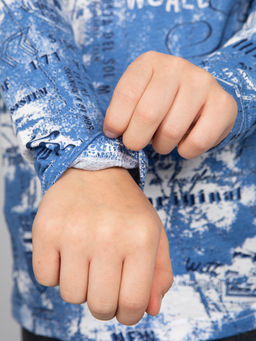 Лонгслив "Марк" индиго