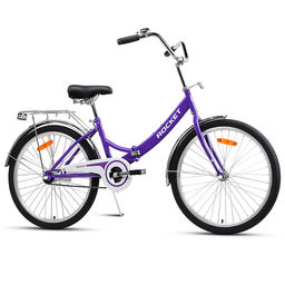 Велосипед 24" Rocket City Fold 24, цвет фиолетовый, размер 16"