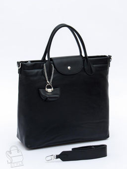 Сумка женская кожаная 1006LP black Polina&Eiterou в Новосибирске