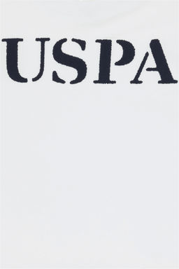 Белая базовая футболка для мальчика - U.s. polo assn фото 4