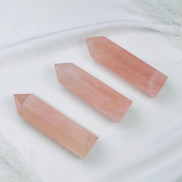 Кристалл из Розового кварца - Радуга самоцветов фото 3