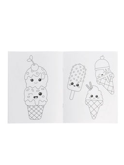 Цена за 3 шт. Раскраска «Аниме, Вкусняшки»