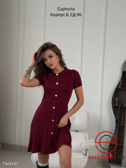 Женское вязаное платье - Bruno фото 4