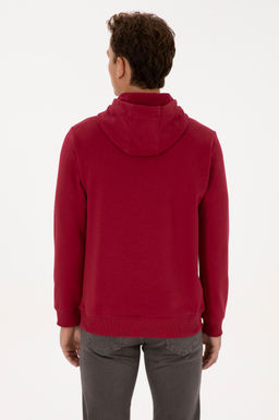Erkek Koyu Frambuaz Sweatshirt - U.s. polo assn фото 5