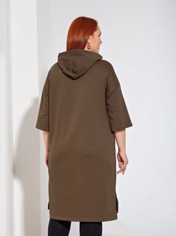 Платье 0125-7 оливковый