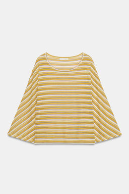 CAMISETA CAPA R?STICA RAYAS / Amarillo claro