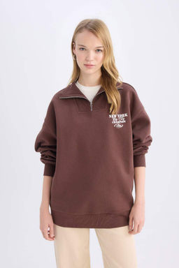 Классический простой свитшот широкого кроя Cool Oversize