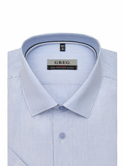 Сорочка мужская короткий рукав GREG 211/201/45018/1p  фото 3