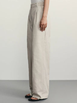 Брюки прямого кроя с содержанием льна / Zarina  фото 3