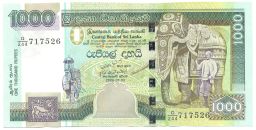1000 рупий 2006 года Шри-Ланка