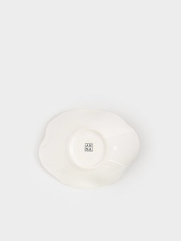 Салатник, 22х18х7 см, 500 мл, фарфор P, белый, Волнистый край, White ocean - Anna lafarg фото 8