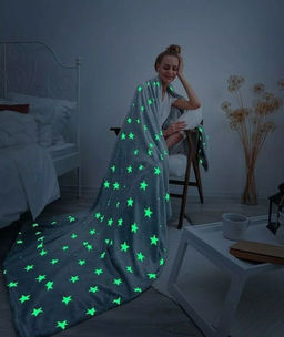 Покрывало-плед Гала фланель-микрофибра 150*200 см.