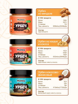 Подарочный набор 3М "Ассорти урбечей №2"