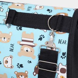 Сумка-переноска каркасная Медвежонки , размер M, 40 х 21 х 27 см - Пижон фото 5
