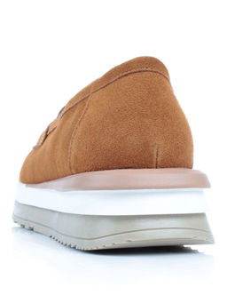 03-5951-2 BROWN Лоферы женские (натуральная замша) - No name фото 5