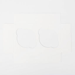 Цена за 5 шт. Коробка для капкейков «Новый год: Снежный подарок» 10×16×10 см