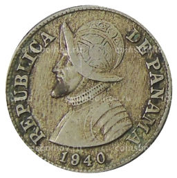 2 1/2 сентесимо 1940 года Панама