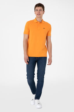 Erkek Regular Fit Polo Yaka Turuncu Basic Ti__rt Sepette S_rpriz _ndirim - U.s. polo assn фото 4