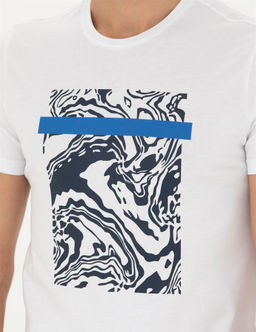 Beyaz Slim Fit Ti__rt - Pierre cardin фото 7